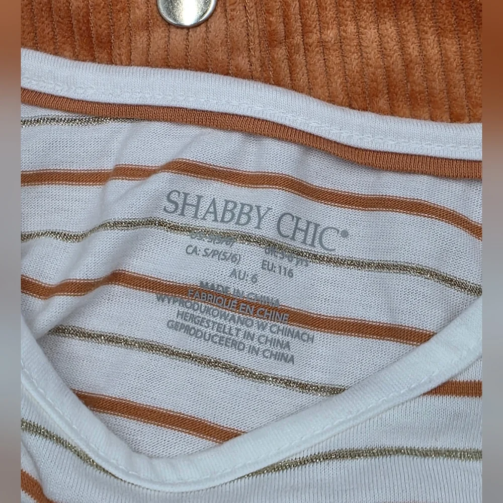 NEW Shabby Chic girls' sunflower matching skirt set size 5-6